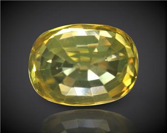 Yellow Zircon Natural Certified  6.73 CTS. ( 91939 )